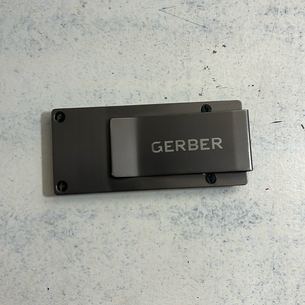 Gerber money clip - Metal